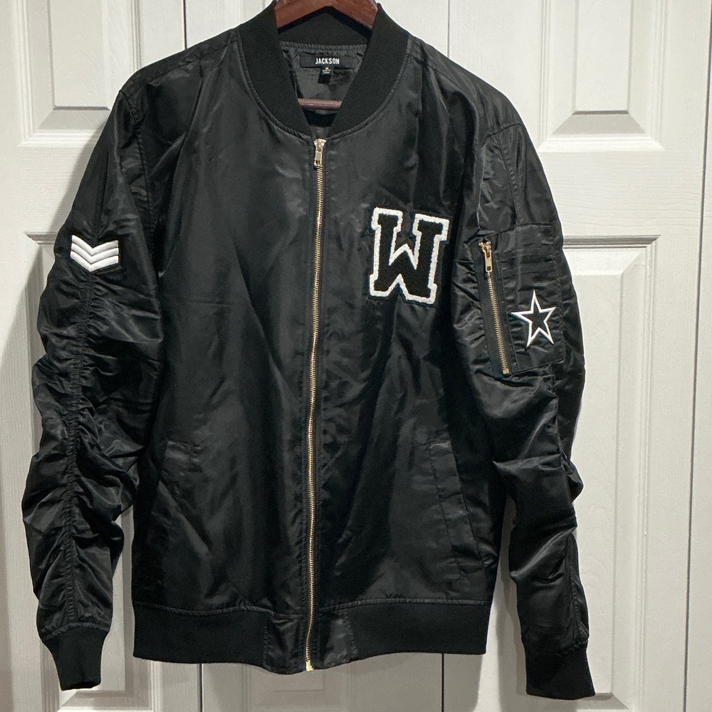 Jackson Varsity Bomber Jacket with Patches